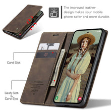 Lade das Bild in den Galerie-Viewer, Casekis Retro Wallet Case for Galaxy A35 5G