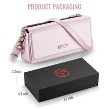 Lade das Bild in den Galerie-Viewer, Casekis Multifunctional Leather Crossbody Phone Bag Pink