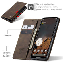Lade das Bild in den Galerie-Viewer, Casekis Retro Wallet Case For Pixel 9 5G