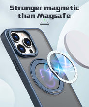 Lade das Bild in den Galerie-Viewer, Casekis Anti-shock Magsafe Stand Phone Case Blue