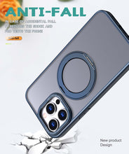 Lade das Bild in den Galerie-Viewer, Casekis Anti-shock Magsafe Stand Phone Case Blue