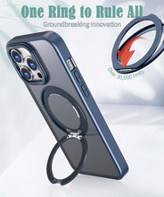 Lade das Bild in den Galerie-Viewer, Casekis Anti-shock Magsafe Stand Phone Case Blue