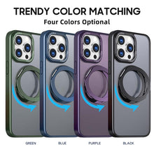 Lade das Bild in den Galerie-Viewer, Casekis Anti-shock Magsafe Stand Phone Case Blue