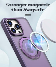 Lade das Bild in den Galerie-Viewer, Casekis Anti-shock Magsafe Stand Phone Case Purple