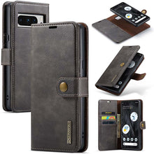 Lade das Bild in den Galerie-Viewer, Casekis Detachable Leather Wallet Phone Case Gray