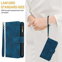 Lade das Bild in den Galerie-Viewer, Casekis Crossbody 9 Card Holder Phone Case Navy Blue