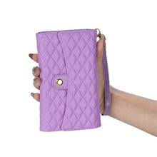 Lade das Bild in den Galerie-Viewer, Casekis 7-Slot Foldable Crossbody Wallet Phone Case Purple