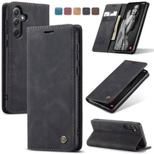 Lade das Bild in den Galerie-Viewer, Casekis Retro Wallet Case for Galaxy A35 5G