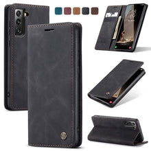 Lade das Bild in den Galerie-Viewer, Casekis Retro Wallet Case For Casekis S21 Plus 5G