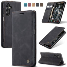 Lade das Bild in den Galerie-Viewer, Casekis Retro Wallet Case For Galaxy A15 5G