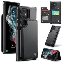 Lade das Bild in den Galerie-Viewer, Casekis RFID Cardholder Wallet Phone Case For Galaxy S22 Ultra