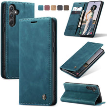 Lade das Bild in den Galerie-Viewer, Casekis Retro Wallet Case for Galaxy A35 5G
