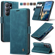Lade das Bild in den Galerie-Viewer, Casekis Retro Wallet Case Blue