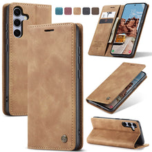 Lade das Bild in den Galerie-Viewer, Casekis Retro Wallet Case For Galaxy S25 Plus 5G