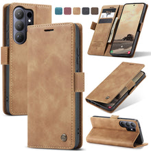 Lade das Bild in den Galerie-Viewer, Casekis Retro Wallet Case Brown