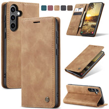 Lade das Bild in den Galerie-Viewer, Casekis Retro Wallet Case For Galaxy S23 FE 5G