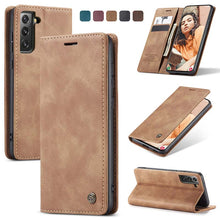 Lade das Bild in den Galerie-Viewer, Casekis Retro Wallet Case For Casekis S21 Plus 5G
