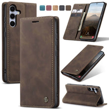 Lade das Bild in den Galerie-Viewer, Casekis Retro Wallet Case For Galaxy S25 Plus 5G