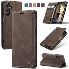 Lade das Bild in den Galerie-Viewer, Casekis Retro Wallet Case For Galaxy A15 5G