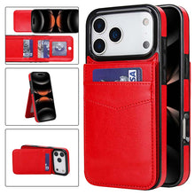 Lade das Bild in den Galerie-Viewer, Casekis Bracket Card Slot Phone Case Red