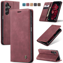 Lade das Bild in den Galerie-Viewer, Casekis Retro Wallet Case For Galaxy A15 5G