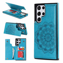 Lade das Bild in den Galerie-Viewer, Casekis Mandala Embossed Phone Case Blue