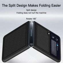 Lade das Bild in den Galerie-Viewer, Z Flip 3 5G Carbon Fiber Pattern Phone Case - Casekis