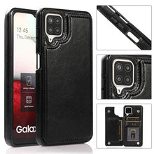 Load image into Gallery viewer, Casekis Cardholder Leather Wallet Phone Case For Galaxy A12