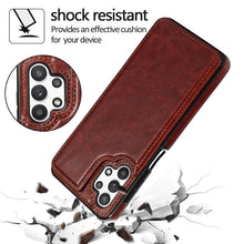 Lade das Bild in den Galerie-Viewer, Casekis Cardholder Leather Wallet Phone Case For Galaxy A32 5G