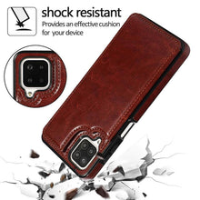 Load image into Gallery viewer, Casekis Cardholder Leather Wallet Phone Case For Galaxy A12