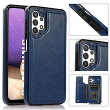 Lade das Bild in den Galerie-Viewer, Casekis Cardholder Leather Wallet Phone Case For Galaxy A32 5G