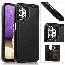 Lade das Bild in den Galerie-Viewer, Casekis Cardholder Leather Wallet Phone Case For Galaxy A32 5G