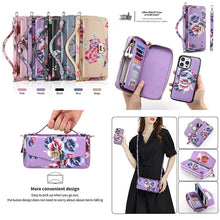Lade das Bild in den Galerie-Viewer, Casekis Multifunction Tote Crossbody Phone Bag Purple