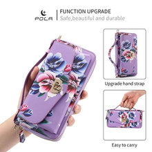 Lade das Bild in den Galerie-Viewer, Casekis Multifunction Tote Crossbody Phone Bag Purple