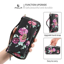 Lade das Bild in den Galerie-Viewer, Casekis Multifunction Tote Crossbody Phone Bag Black