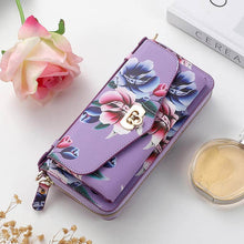 Lade das Bild in den Galerie-Viewer, Casekis Multifunction Tote Crossbody Phone Bag Purple