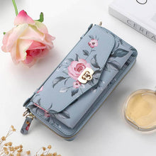 Lade das Bild in den Galerie-Viewer, Casekis Multifunction Tote Crossbody Phone Bag Blue