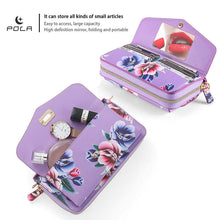 Lade das Bild in den Galerie-Viewer, Casekis Multifunction Tote Crossbody Phone Bag Purple