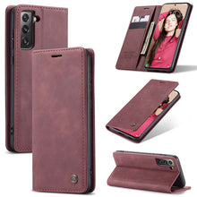 Load image into Gallery viewer, Casekis Retro Wallet Case For Galaxy S22 Plus 5G
