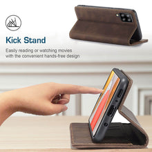 Lade das Bild in den Galerie-Viewer, Casekis 2021 New Retro Wallet Case For Samsung Galaxy A42 (5G) - Casekis