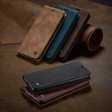Load image into Gallery viewer, Casekis Retro Wallet Case For Galaxy S22 5G
