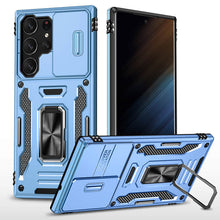 Lade das Bild in den Galerie-Viewer, Casekis Sliding Camera Cover Anti-Fall Phone Case Light Blue