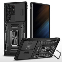 Lade das Bild in den Galerie-Viewer, Casekis Sliding Camera Cover Anti-Fall Phone Case Black