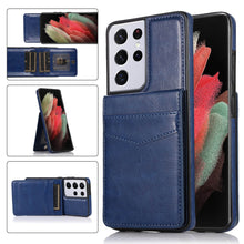 Load image into Gallery viewer, Casekis Bracket Card Slot Phone Case Blue