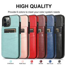 Load image into Gallery viewer, Casekis Bracket Card Slot Phone Case Rose Gold