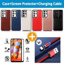 Lade das Bild in den Galerie-Viewer, Casekis Cardholder Leather Wallet Phone Case For Galaxy S21 Ultra