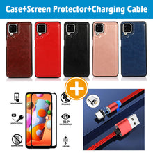 Load image into Gallery viewer, Casekis Cardholder Leather Wallet Phone Case For Galaxy A12