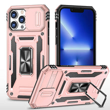 Lade das Bild in den Galerie-Viewer, Casekis Sliding Camera Cover Anti-Fall Phone Case Rose Gold