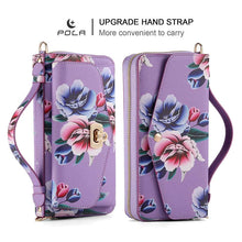 Lade das Bild in den Galerie-Viewer, Casekis Multifunction Tote Crossbody Phone Bag Purple