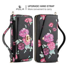 Lade das Bild in den Galerie-Viewer, Casekis Multifunction Tote Crossbody Phone Bag Black